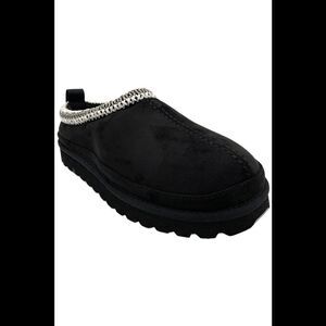 Masseys Women's Park City Slip-On Suede Bootie Slippers Black - Medium